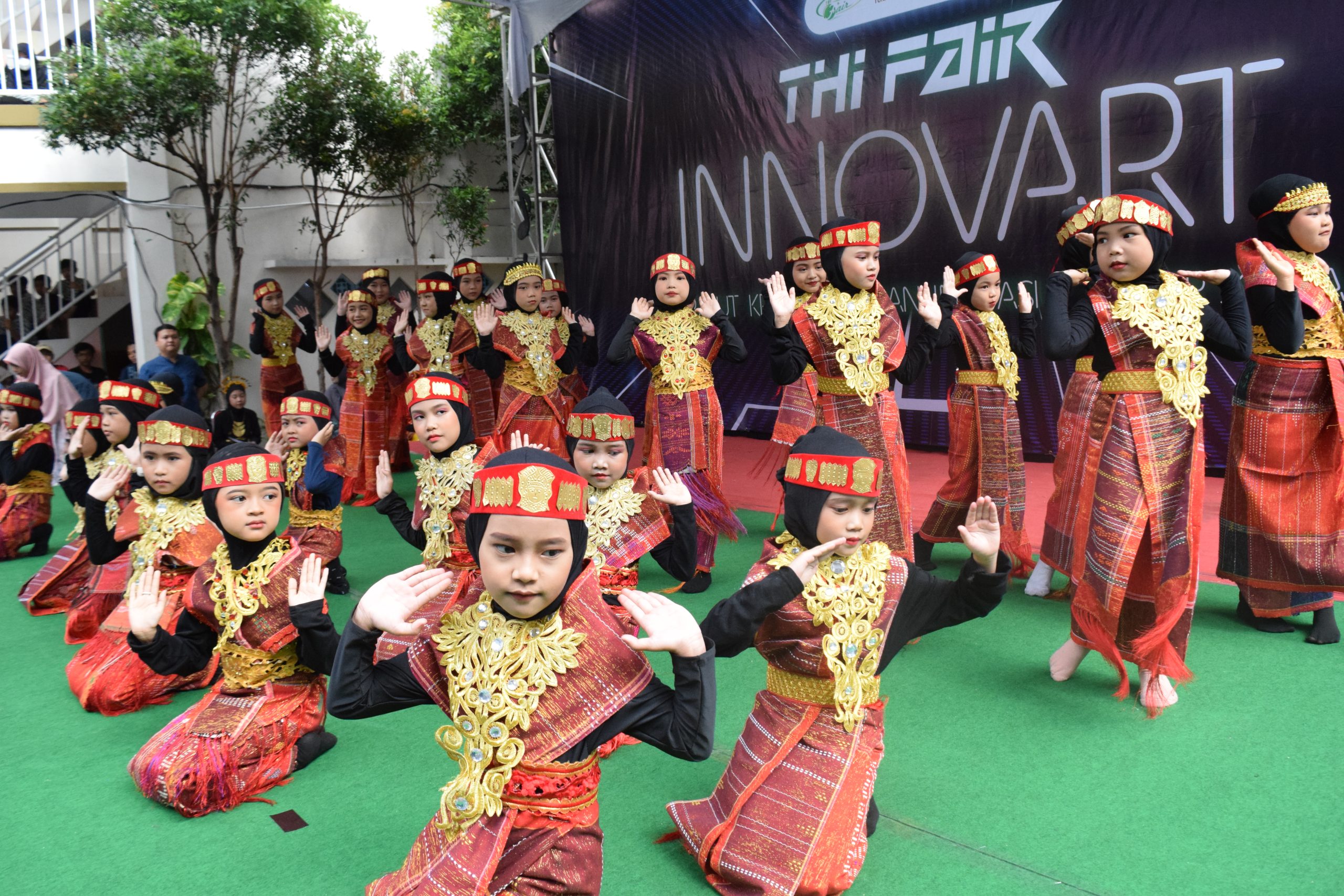 Siswa SDIT Tunas Harapan Ilahi di THI Fair